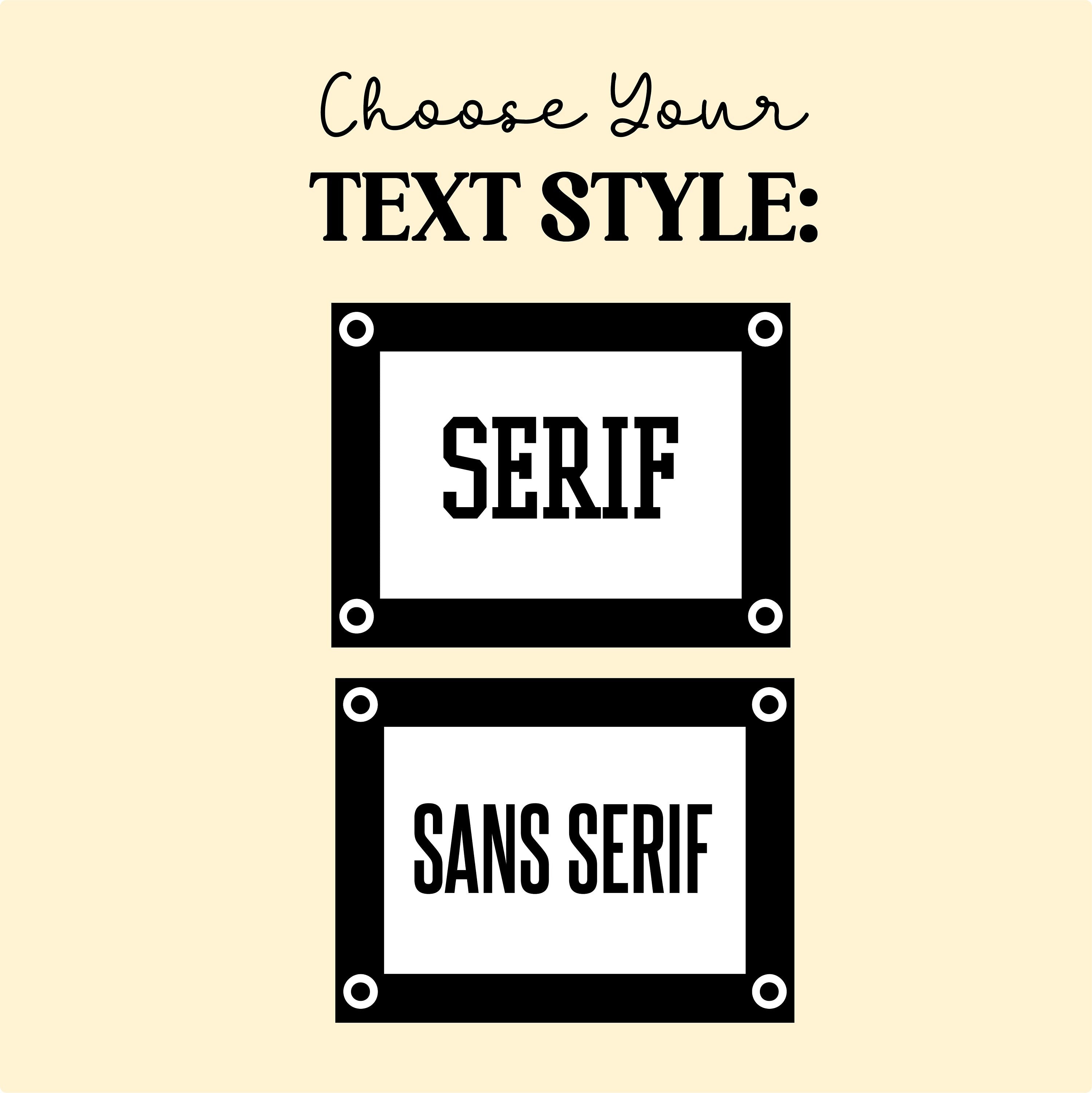 Giant Custom Felt Banner: Large Personalized Camp Flag (36 x 48 inch)