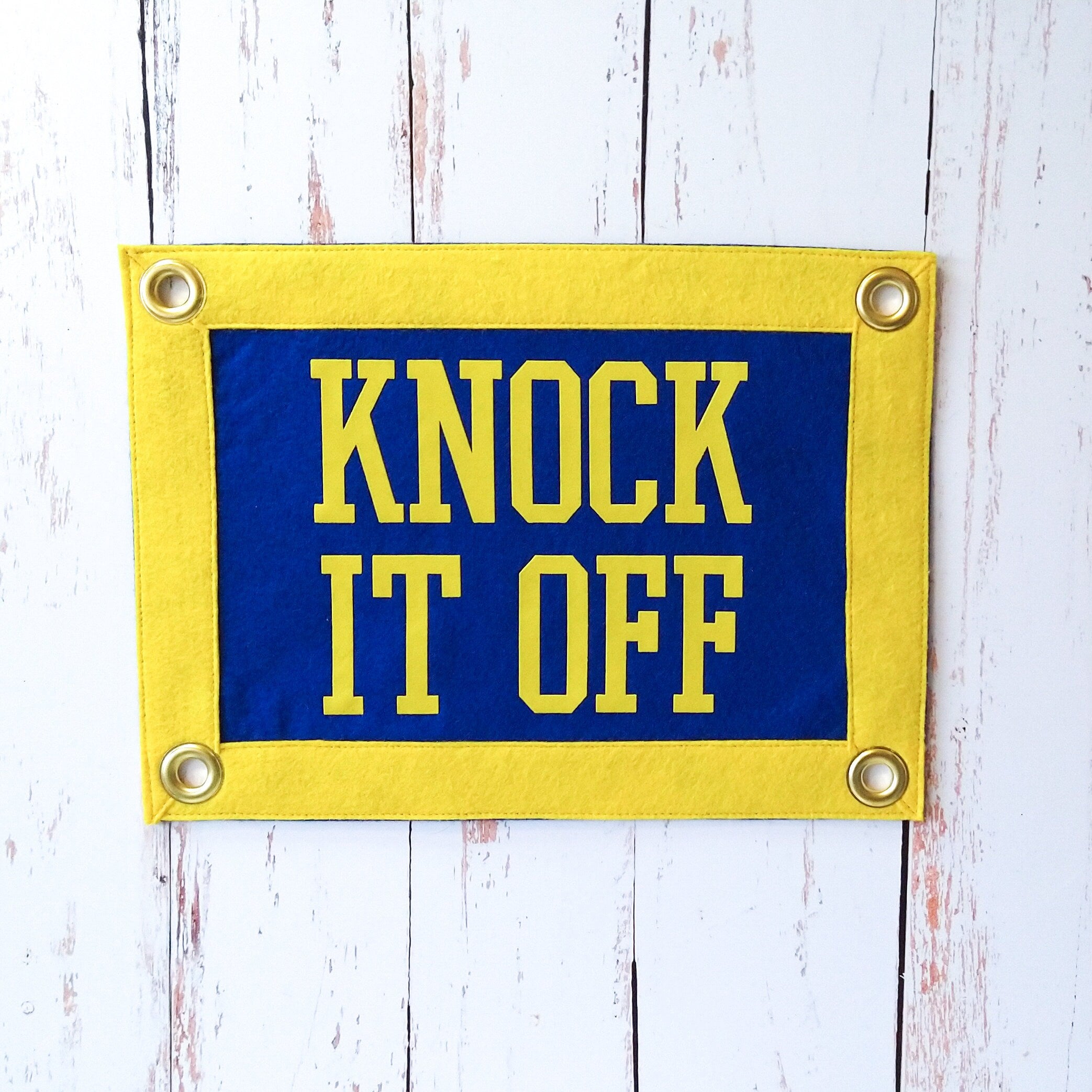 Custom Felt Camp Flag