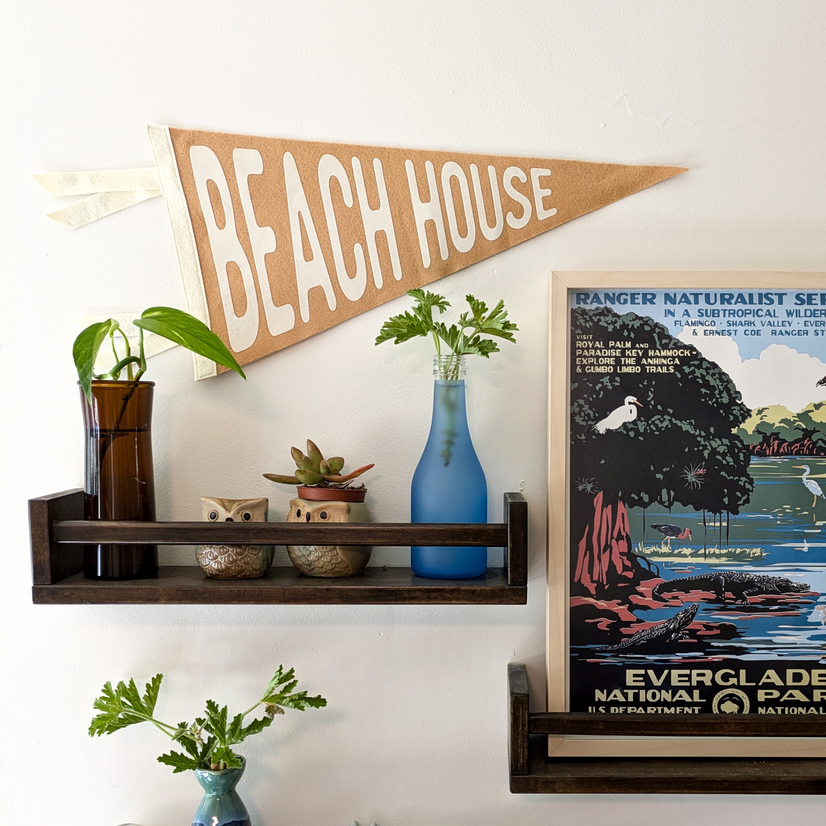 Beach House Pennant | 9x18 inch Sign