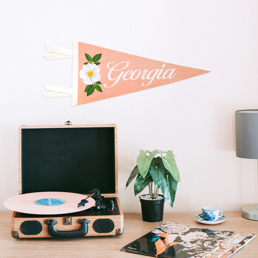 GEORGIA State Flower Pennant