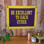 Custom Felt Camp Flag