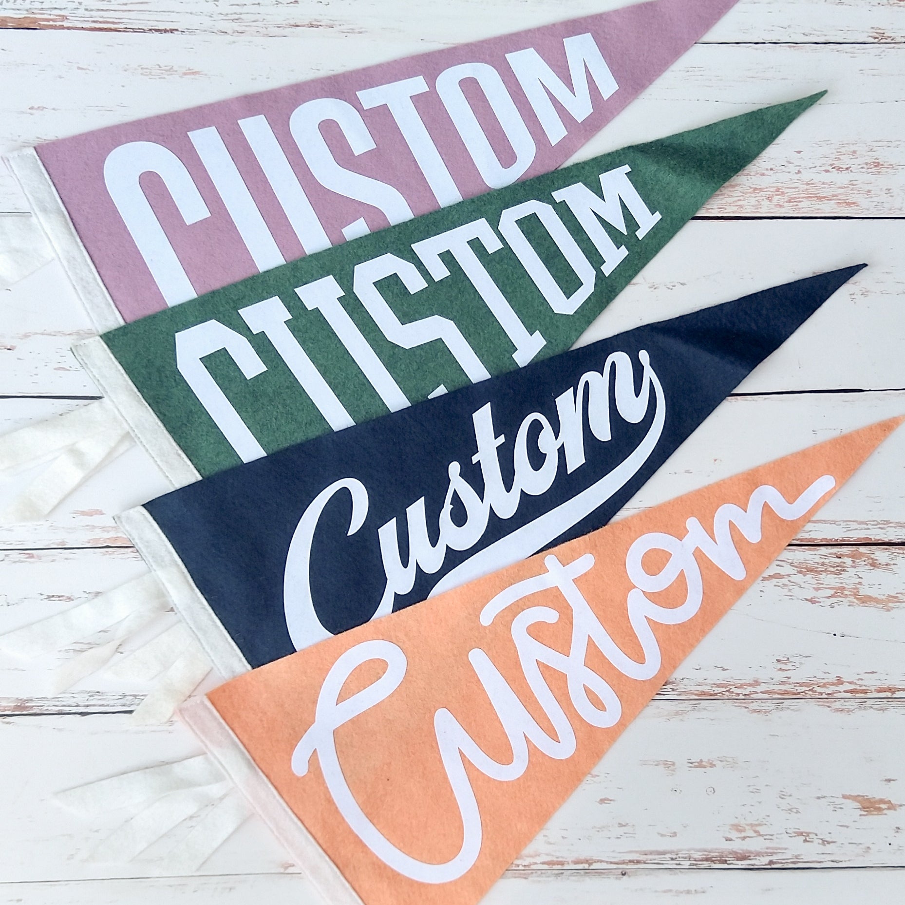 Custom Felt Pennant
