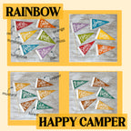 BABY MILESTONE SET of Monthly Pennant Photo Props