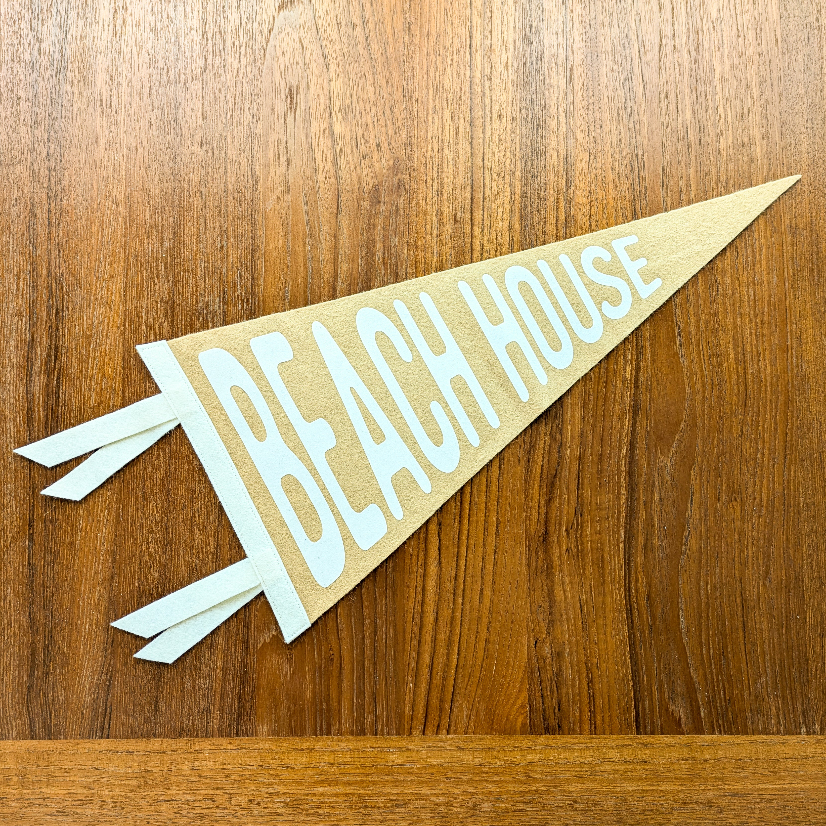 Beach House Pennant | 9x18 inch Sign