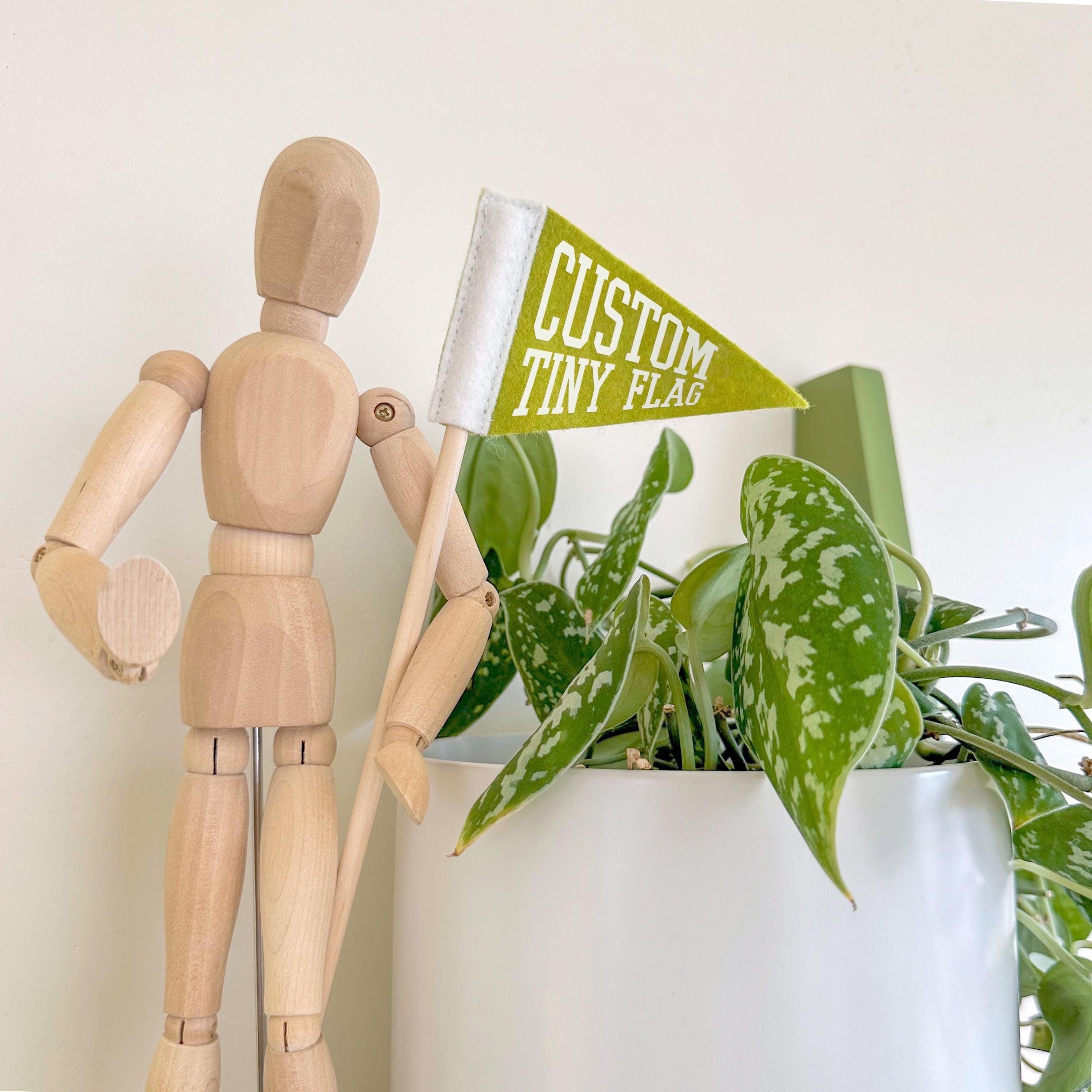 Custom Tiny Pennant | 2.5 x 4 inches