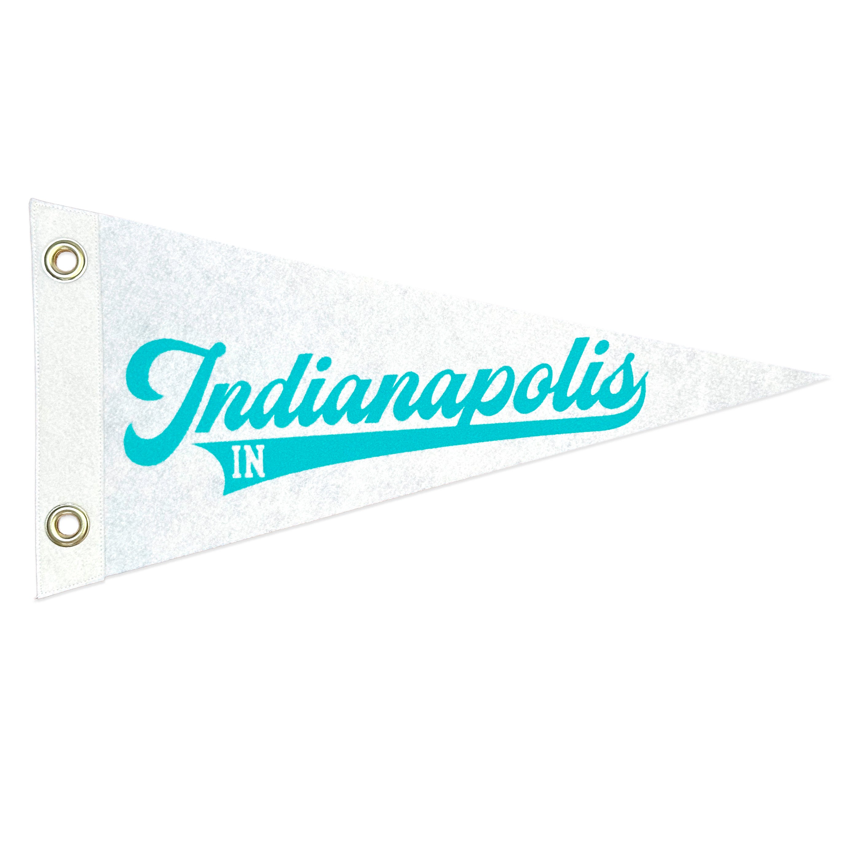Custom Felt Pennant with Grommets
